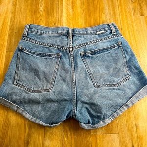 Billabong Women’s High Waisted Jean Shorts - Blue, Size 27